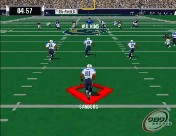 NFL GameDay 2001 (US) screen shot game playing